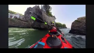 Kayaking at Lake Erie, camping 3 nights at South Bass Island