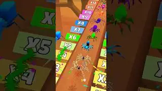 Insect Evolution MAX LEVEL of Game | Update - New Spiders #shorts #gaming