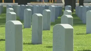 How Rock Island National Cemetery keeps its veterans' headstones bright and white