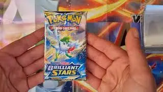 Pok&eacute;mon Booster pack opening #Brilliantstars #CharizardHunting | part 8