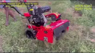 Power Weeder Cum Stubble Mower &ndash; RAPL APW 7000D 3 in 1