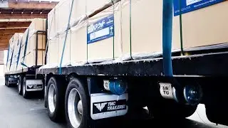 Air operated load restraint - Nelson, New Zealand
