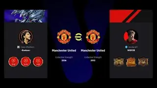 eFootball 2026 1v1 Manchester United squad