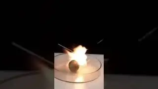 Homemade Rocket Fuel 🚀you'll need ammonium perchlorate, powdered magnesium and foam sealant #physics