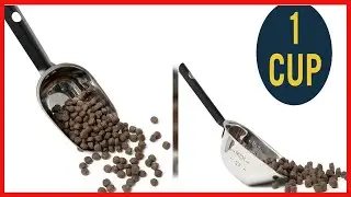 OurPets Durapet Stainless Steel Food Scoop, 1 Cup