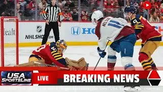 Panthers STUN NHL-Best Avalanche in Gutsy 2-1 Win | Sam Bennett Point Streak!। USA SportsLine