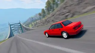 Full Throttle INSANE Long Downhill Mayhem! (Don't clear the wreckage) | BeamNG.drive #77