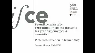 L. Vignaud - Premi&egrave;re mise &agrave; la reproduction de ma jument&nbsp;: Les grands principes &agrave; conna&icirc;tre