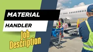 Job description of Material Handler - Role, Responsibilities & Skills