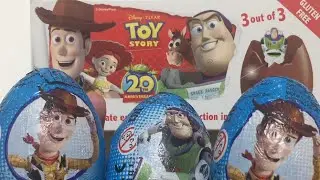 Toy Story Surprise Eggs 20th Anniversary　トイストーリーチョコエッグ