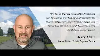Testimonial: Jerry Adair, Southern Baptist Pastor