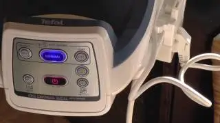 Żelazko ze stacją pary: Tefal pro express - Krótki pokaz.
