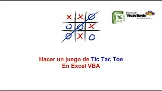 Crear juego Tic Tac Toe VBA