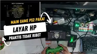 cara main PS2 menggunakan layar HP Android praktis anti ribet | semua orang dijamin bisa
