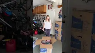 Day 1 | declutter for dollars 👏🏼 #declutter #decluttering #budget #budgeting  #mom #vlog #garage