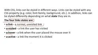 Css Links