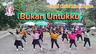 Bukan Untukku Line Dance | Chibi chibi Line dance | Choreo Bambang Satiyawan (INA) | Improver