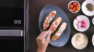 Neovide Recipe | Cod Bruschetta with Lemon Mayo & Crunchy Vegetables