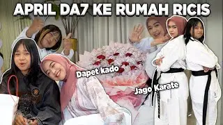 APRIL DA7 BETAH BANGET DI RUMAH RIA RICIS!!!