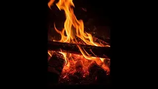 3 Hours Cozy Fireplace 🔥 Relaxing Fire Sounds for Sleep & Relax