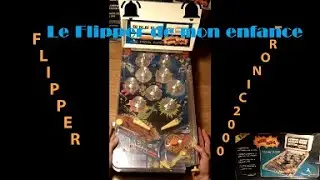 Retro Jouets - Tronic 2000 Flipper - j'ai retrouv&eacute; le flipper de mon enfance