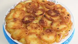Potato Frittata crispy without eggs / FRITTATA DE PATATAS Crujientes sin huevo