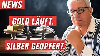 GOLD EXPLODIERT, SILBER STÜRZT AB: Das ist die große Vermögensverschiebung
