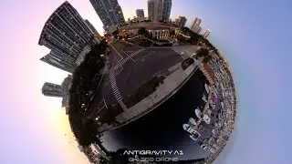 St. Pete, FL / 8k 360 Antigravity a1 Drone / Very First Go