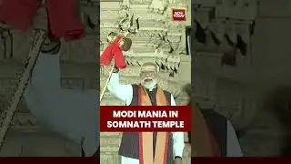 PM Modi's Visit to Somnath Temple, Large Number of Devotees Gathered | #shorts