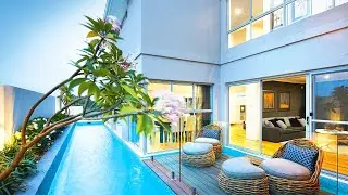 NARROW SMALL OUTDOOR POOL DESIGN IDEAS | AMAZING SMALL BACKYARD SWIMMING POOL DESIGN LIMITED SPACE