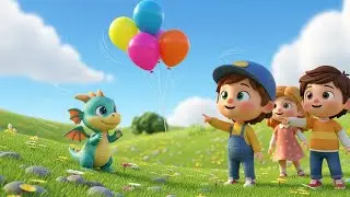 Dragon Balloon Surprise | Fun Balloon & Magical Dragon Song for Kids | Nursery Rhyme
