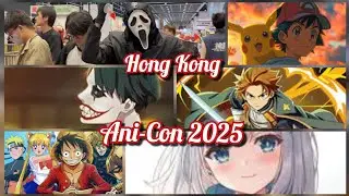 My first ever Ani-Con 🤠 | 2025 Hong Kong |#trending #comics #anime #hongkong #travel #marvel #naruto