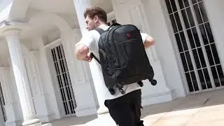 Santino Rolling Backpack | The Perfect Bag for Work, School & Travel 