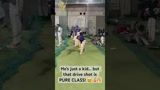 The sound. The timing. The elegance.A small boy&hellip; playing like a pro! 🌟#cricket#cricketlover#ipl