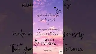 Good Evening GIF| #goodevening WhatsApp Status| @SilkyWave
