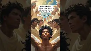 What is the only sin that cannot be forgiven? #sin