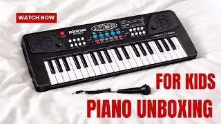Storio Kids Piano Keyboard with Mic | Storio Kids Piano Unboxing | Unboxing Video 