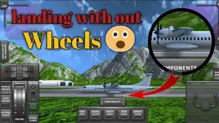 Aeroplane Game Simulator - Turboprop Flight Simulator 3D #2 - Funny video 😂 - SurTagg