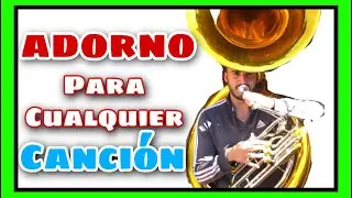 Un ADORNO 🎼que puedes utilizar en TODOS los RITMOS y tonos✅Los MEJORES ADORNOS en la Tuba