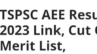 TSPSC AEE RESULT 2023 RELEASED DATE ANNOUNCED, OFFICIAL RESULT DATE, HOW TO CHECK, CUTOFF