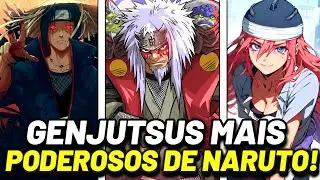 NARUTO: OS GENJUTSUS MAIS PODEROSOS DE TODOS!