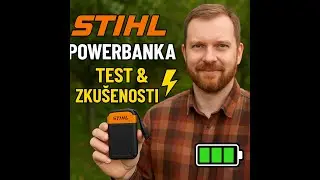 🔋 STIHL Powerbanka PS 1 – test, zkušenosti a využití v sadu ⚡🌳 Radkův sad