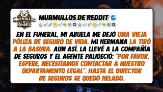 “Esta póliza de seguro debería haber sido desechada”. Mi hermana tiró el regalo de la abuela, pero..