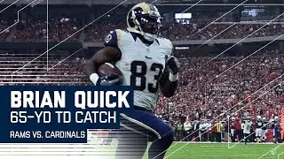 Brian Quick Breaks Loose for a 65-Yard TD! | Rams vs. Cardinals | NFL