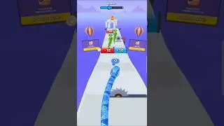 chota chota shap snake run race 3d #games #snake #viralvideos #viral #viralshort #videos #reels