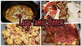 Large Family Dinners Of The Week