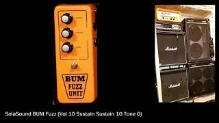 Stoner Doom gear demos :: fuzz pedals and more