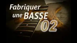 Fabriquer une basse 02 - Le Manche - Collage du bloc manche