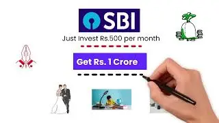 Monthly ₹500 Se ₹1 Crore Tak! | SBI Mutual Fund SIP Se Crorepati Kaise Banein | Full Guide in Hindi