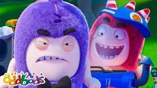Grease vs. Class! | Oddbods - Comedy Chaos | Cartoons for Kids